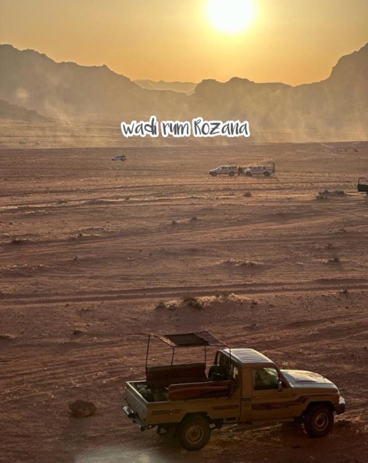 Wadi Rum Rozana Camp Esterno foto